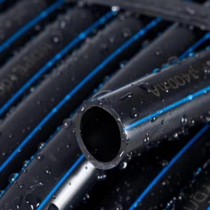 联塑PE给水管现货大口径110聚乙烯给水管200黑色PE盘管规格多样