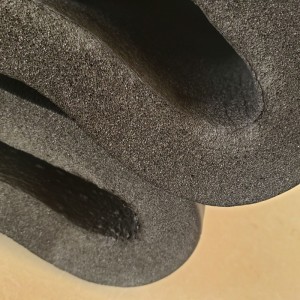 华美b1级阻燃隔热橡塑保温管开口自粘橡塑管空调保温管道隔热