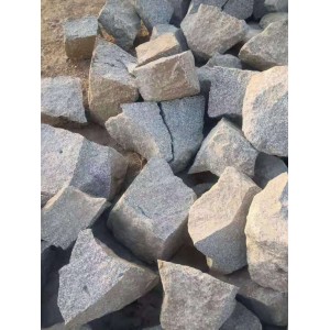 花岗岩石手搬块砖石 景观园林绿化工程专用地材产品砌筑石