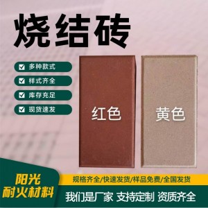 烧结砖厂家现货水泥砖广场用真空烧结砖道板砖陶土烧结砖