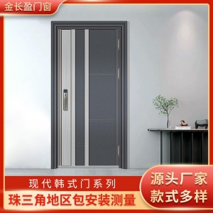单门高端安全防盗门加厚通风门中门新款入户门304不锈钢门韩式门