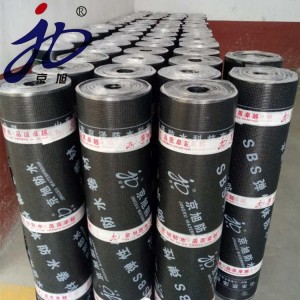 厂家供应4mm复合胎sbs防水卷材 SBS弹性体高聚物改性沥青防水卷材