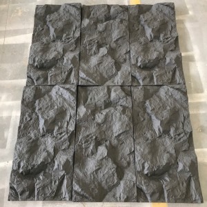 Pu轻质山岩石文化假石室内外造型设计酒店别墅背景墙形象墙山岩石