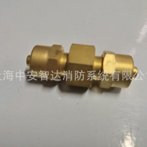 火探管直接接头探火管连接接头维修维护维保使用火探管路断裂接头