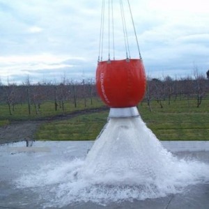 应急直升机灭火吊桶森林火灾救援灭火装置消防航空调运水囊